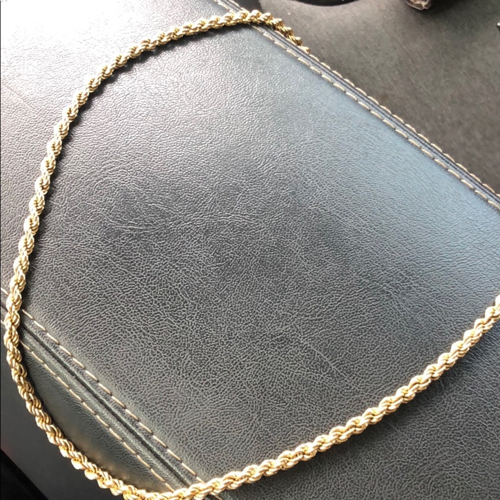 Gold necklace